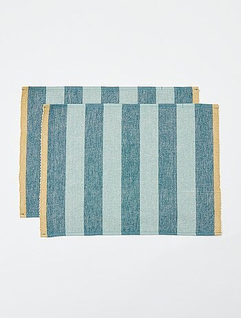 Lot de 2 sets de table fantaisies (32x45 cm) - Kiabi Home