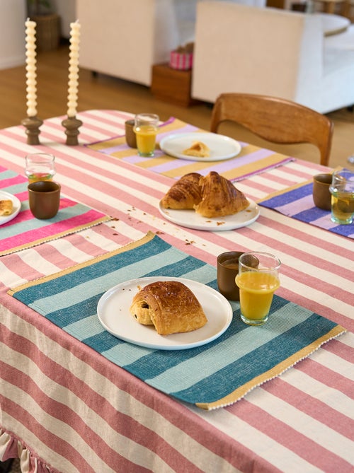 Lot de 2 sets de table fantaisies (32x45 cm) - Kiabi Home - Kiabi