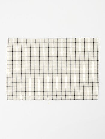 Lot de 2 sets de table imprimé Noël en coton 45x30 cm