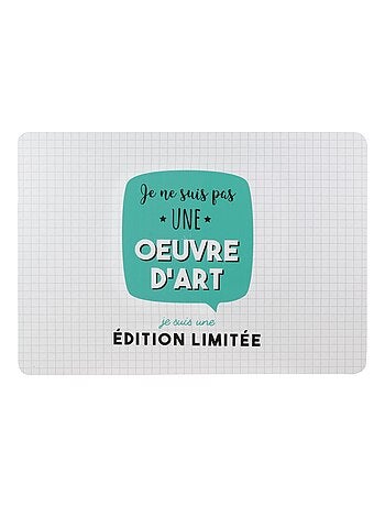 Lot de 2 sets de table JE SUIS