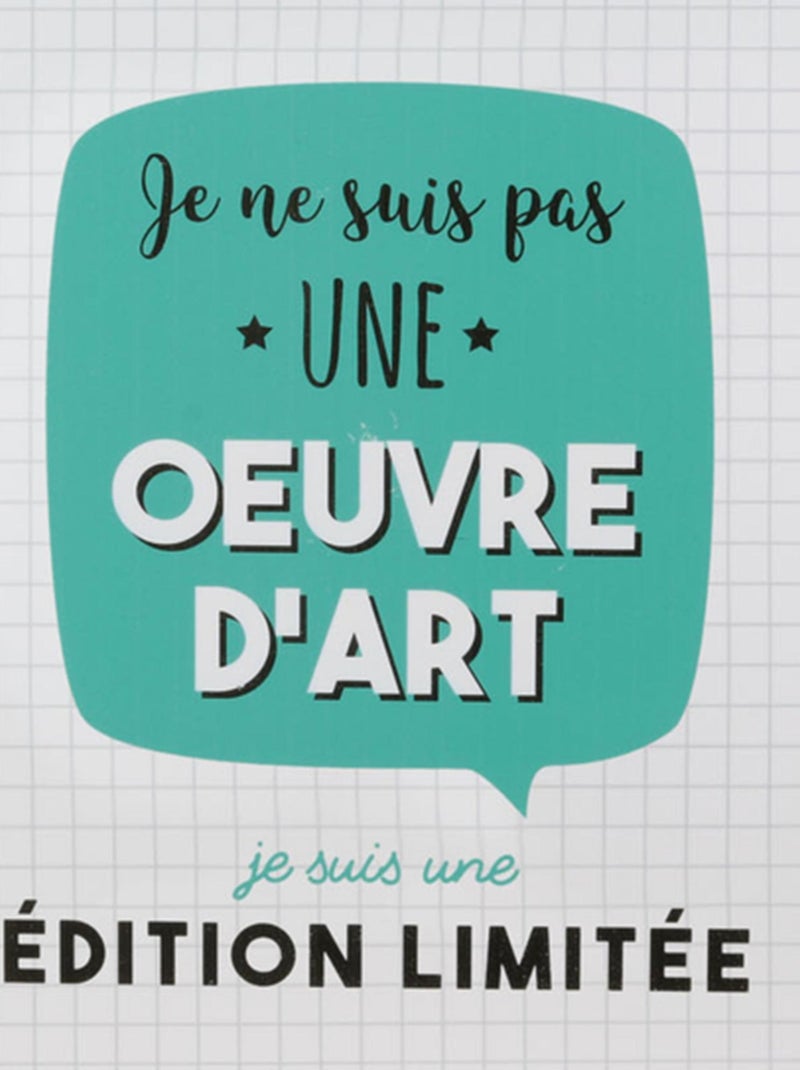 Lot de 2 sets de table JE SUIS Vert - Kiabi