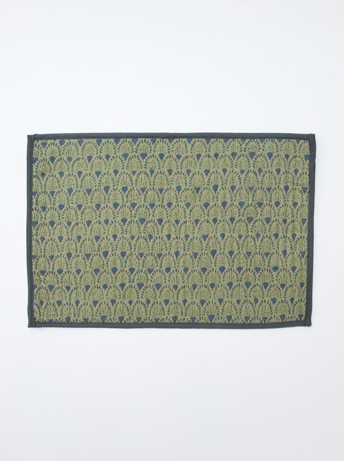 Lot de 2 sets de table matelassés (30x45 cm) - Kiabi Home - Kiabi