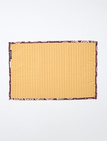 Lot de 2 sets de table matelassés (30x45 cm) - Kiabi Home