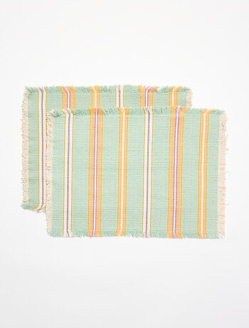 Lot de 2 sets de table