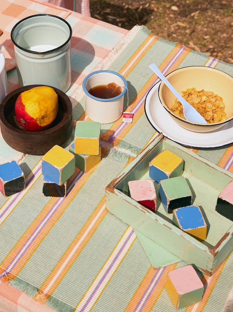 Lot de 2 sets de table Orange - Kiabi