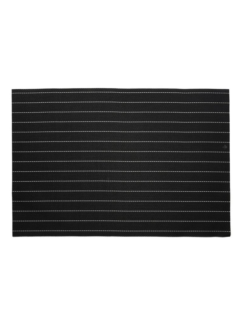 Lot de 2 sets de table RAYA Noir Noir - Kiabi