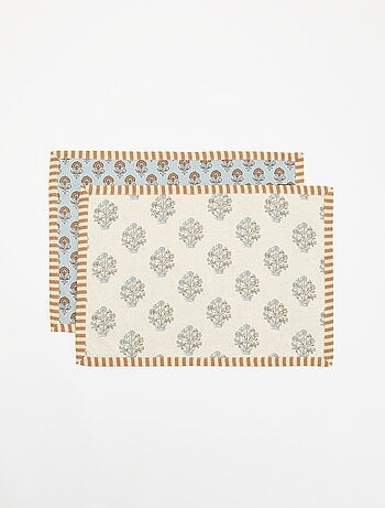 Lot de 2 sets de table rectangulaires
