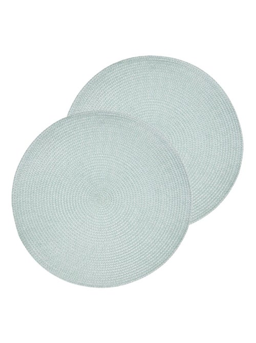 Lot de 2 sets de table tressés AFHIR - Kiabi