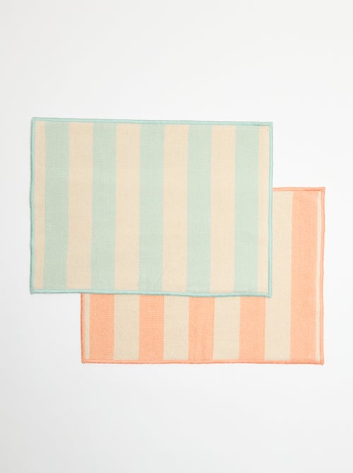 Lot de 2 sets de table - Kiabi