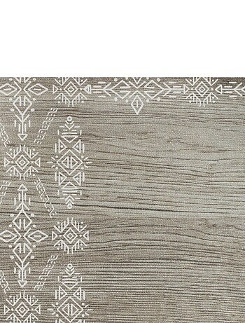 Lot de 2 Sets de table vinyl effet bois - 45 x 30 cm