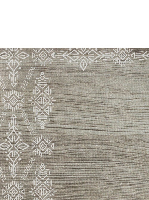 Lot de 2 Sets de table vinyl effet bois - 45 x 30 cm - Kiabi