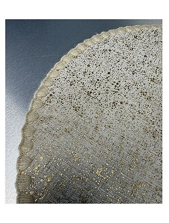 Lot de 2 sets de tables ronds en jute ALAGO