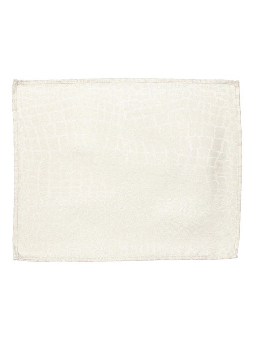 Lot de 2 sets table 35x45 Jacquard LOUNGE - Kiabi Lot de 2 sets table 35x45 Jacquard LOUNGE - Kiabi