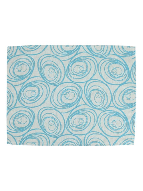 Lot de 2 sets table 35x45 Jacquard SPIRALE - Kiabi Lot de 2 sets table 35x45 Jacquard SPIRALE - Kiabi