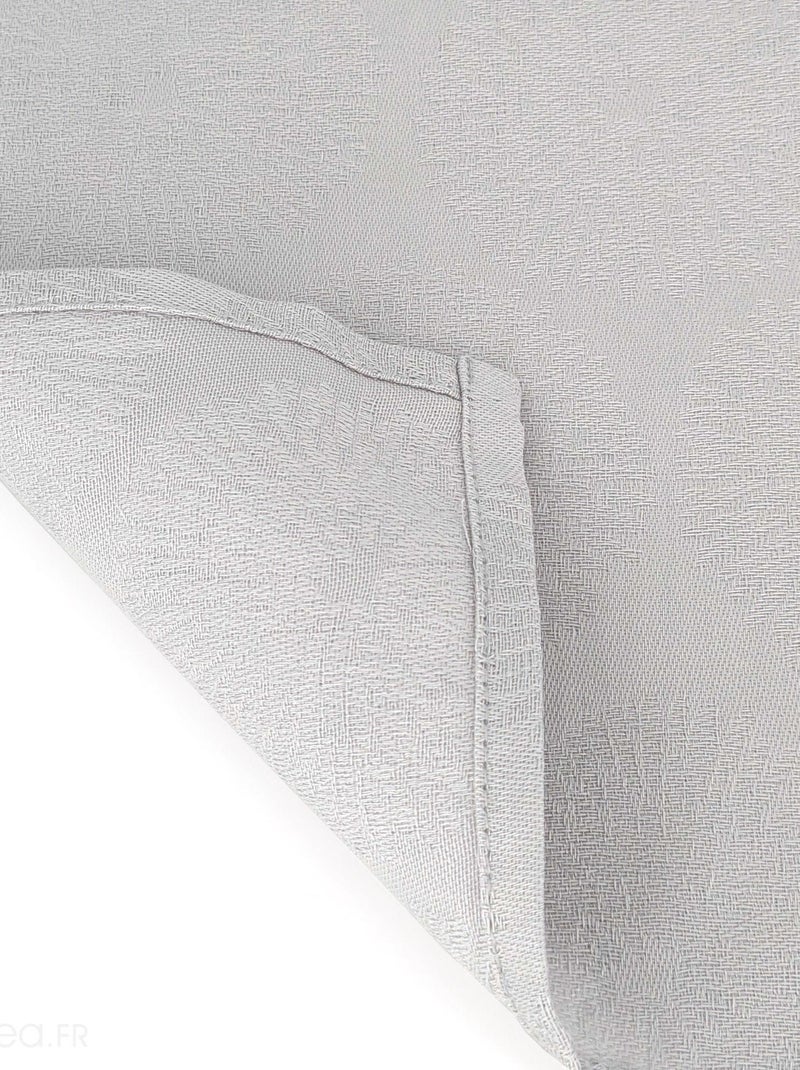 Lot de 2 sets table coton HÉLIOS Gris perle - Kiabi