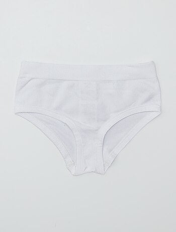 Lot de 2 shorties côtelés