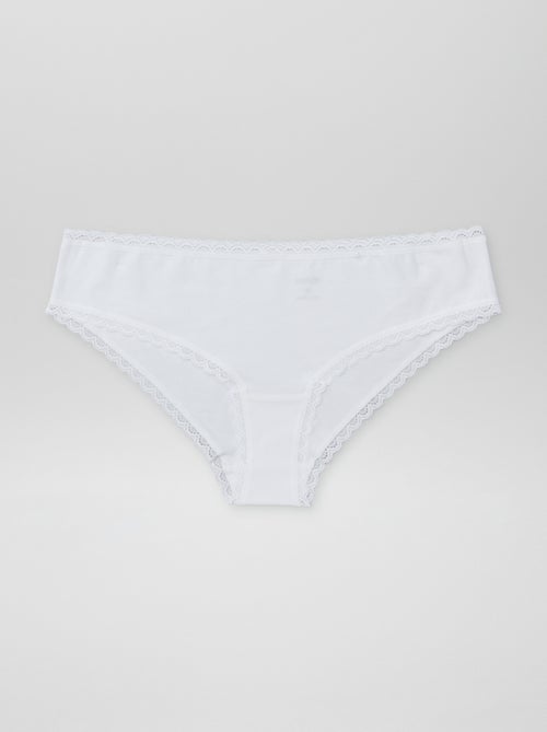 Lot de 2 shorties coton - Kiabi