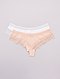     Lot de 2 shorties coton 'DIM' bords dentelle vue 1
