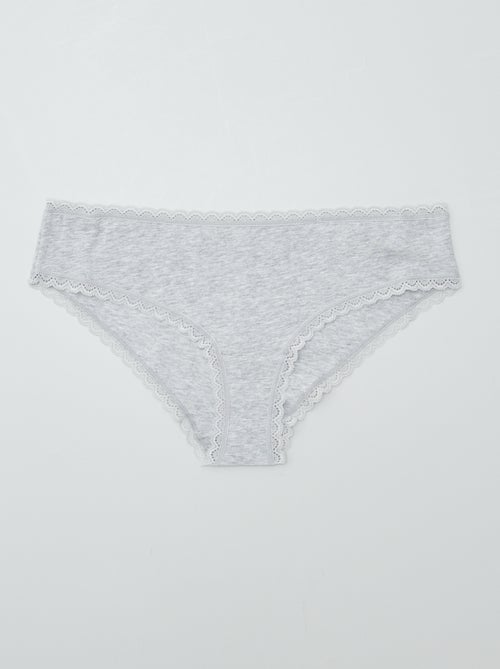 Lot de 2 shorties coton - Kiabi