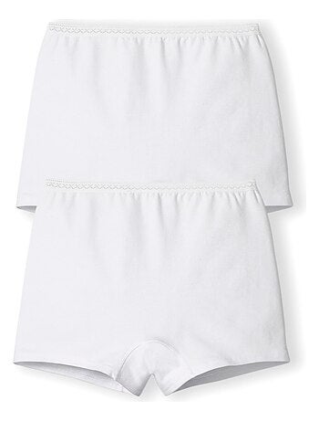 Lot de 2 shorties coton stretch - Damart