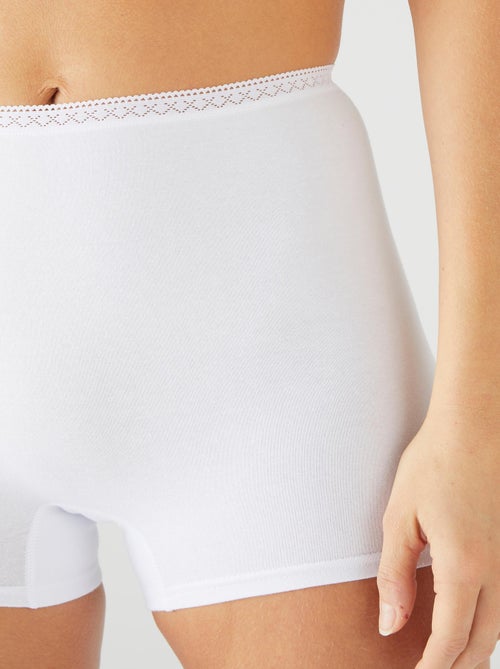 Lot de 2 shorties coton stretch - Damart - Kiabi