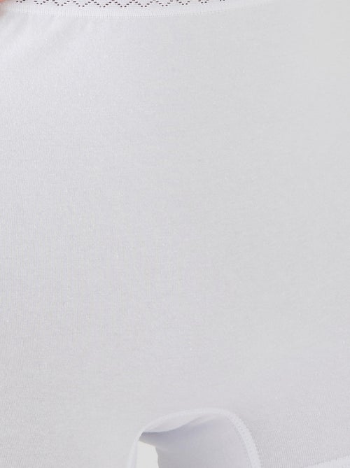 Lot de 2 shorties coton stretch - Damart - Kiabi