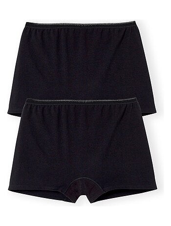 Lot de 2 shorties coton stretch - Damart