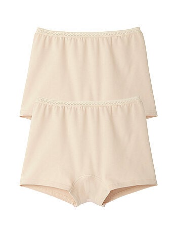 Lot de 2 shorties coton stretch - Damart