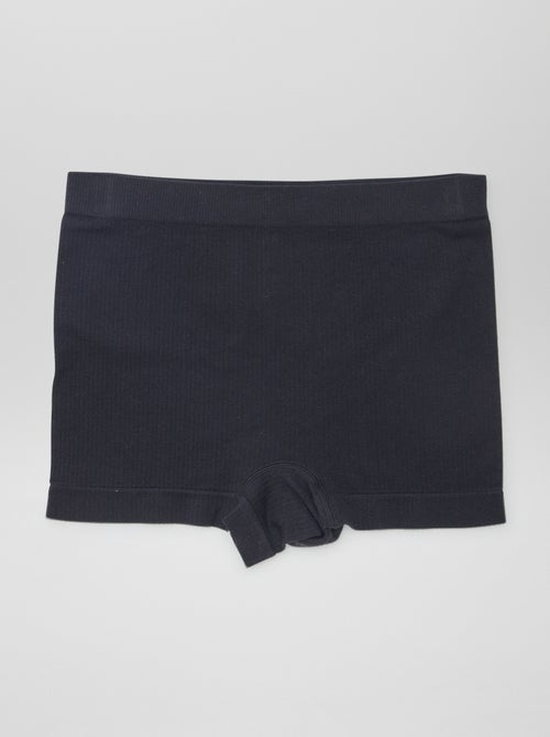 Lot de 2 shorties en maille côtelée - Kiabi