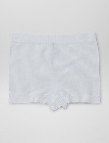 Lot de 2 shorties en maille côtelée