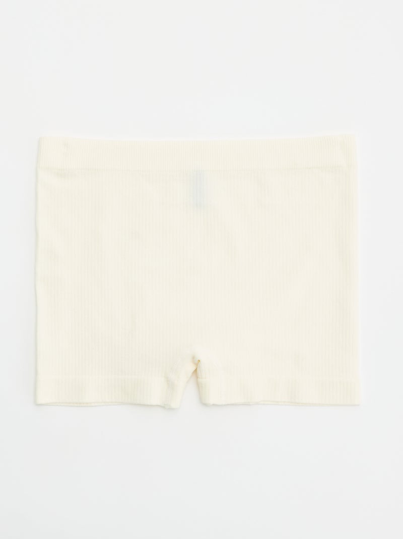 Lot de 2 shorties en maille côtelée Rose - Kiabi