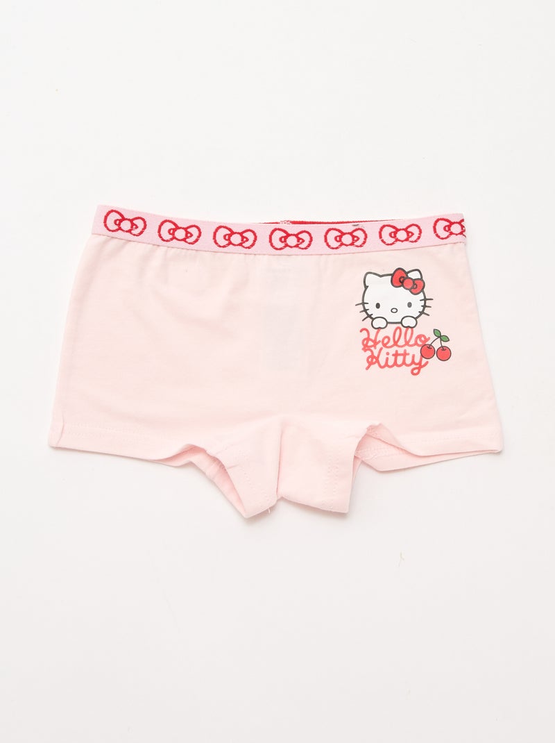 Lot de 2 shorties 'Hello Kitty' Rouge - Kiabi