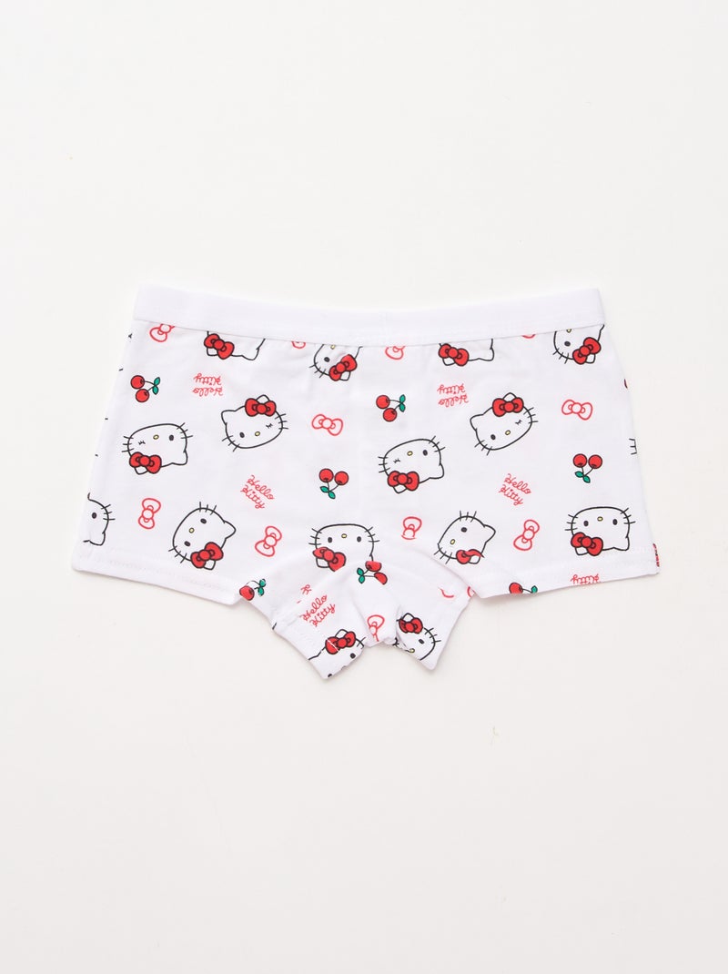 Lot de 2 shorties 'Hello Kitty' Rouge - Kiabi