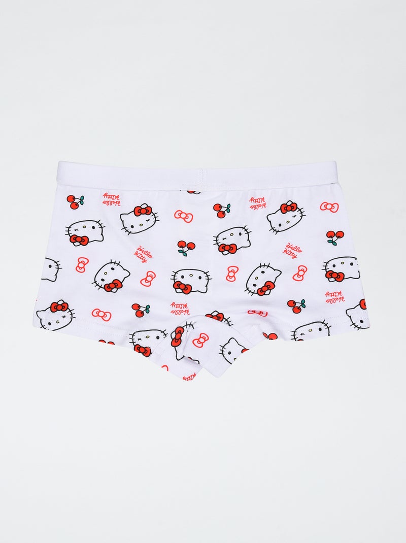 Lot de 2 shorties 'Hello Kitty' Rouge - Kiabi
