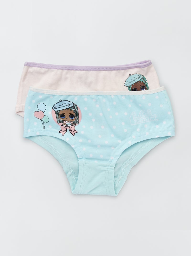 Lot de 2 shorties 'Lol Surprise' rose - Kiabi