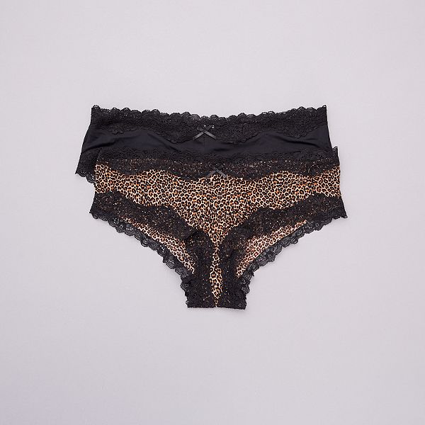 lingerie leopard