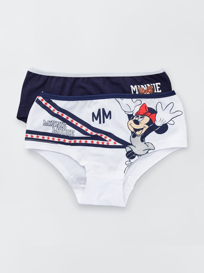 Lot de 2 shorties 'Minnie' BLEU - Kiabi