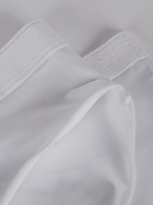 Lot de 2 Shorties polyamide élasthanne Pockets Micro - Kiabi