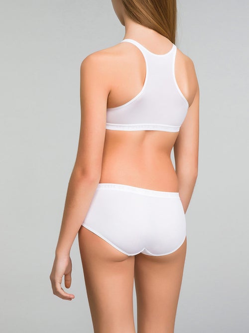 Lot de 2 Shorties polyamide élasthanne Pockets Micro - Kiabi