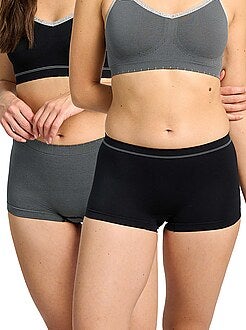 Lot de 2 shorties sans coutures 'Billet Doux' - Kiabi