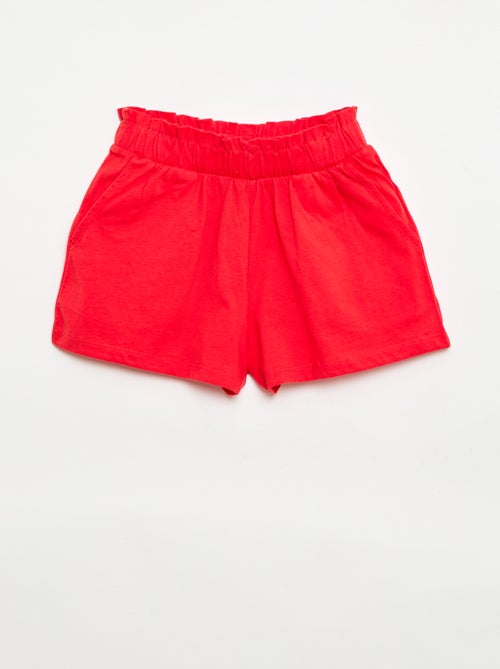Lot de 2 shorts à la taille élastiquée - Kiabi