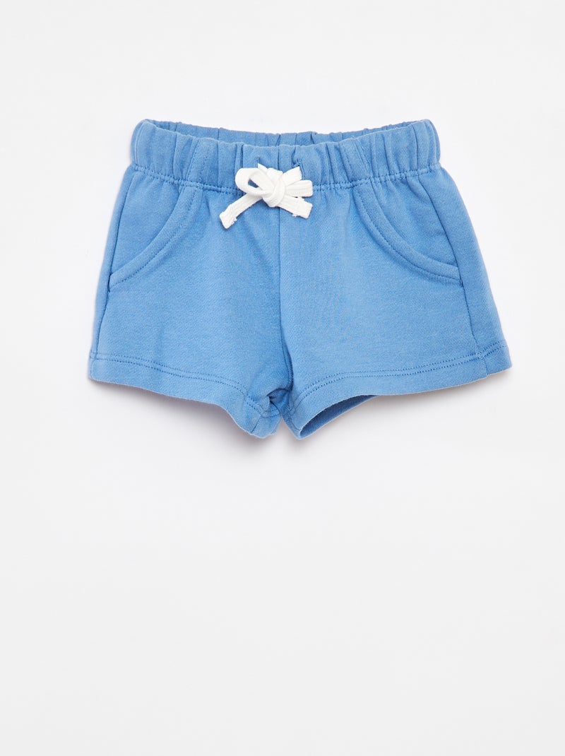 Lot de 2 shorts avec cordons BLANC - Kiabi