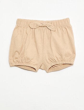 Lot de 2 shorts avec nœuds fantaisie