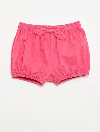 Lot de 2 shorts avec nœuds fantaisie
