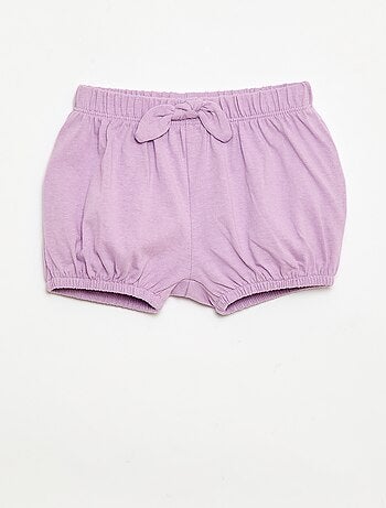 Lot de 2 shorts avec nœuds fantaisie
