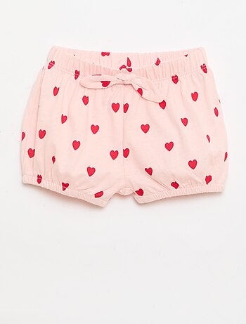 Lot de 2 shorts avec nœuds fantaisie