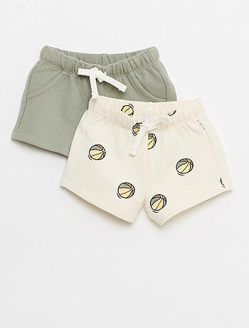 Lot de 2 shorts
