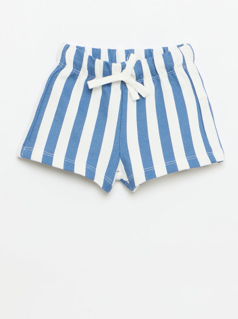 Lot de 2 shorts Bleu foncé - Kiabi