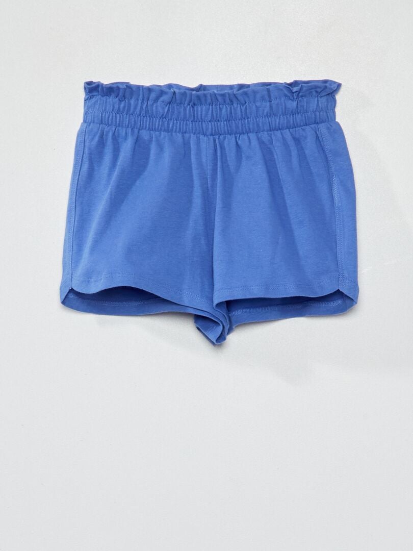 Lot de 2 shorts Bleu - Kiabi