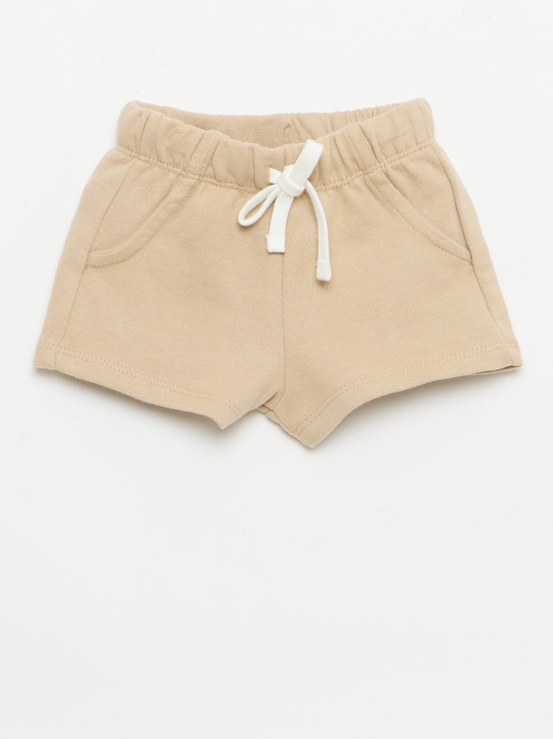 Lot de 2 shorts Camel - Kiabi